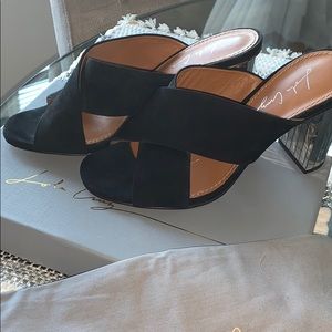 Lola Cruz high heeled mules